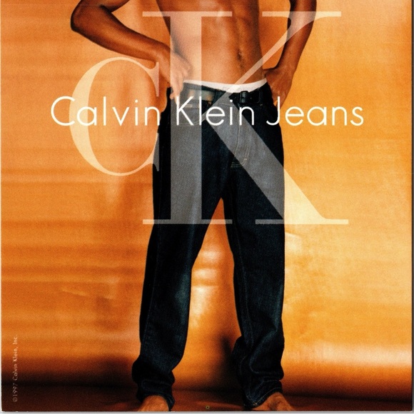 Vintage 1997 Postcard Max Calvin Klein Jeans Promotional Fashion Card 4x6” New - Picture 4 of 4